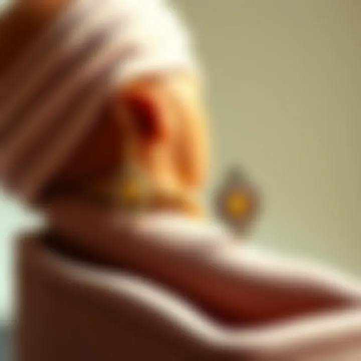 Trendy tragus earrings displayed with contemporary fashion accessories