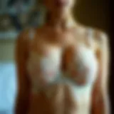 Elegant underwire babydoll lingerie showcasing intricate lace details