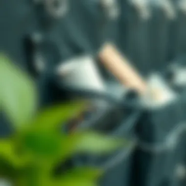 Sustainable materials used in the construction of mesh pocket organizers