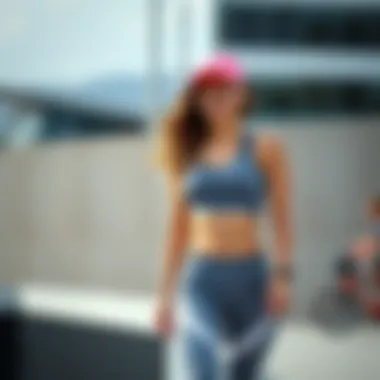 Stylish active wear set suitable for various activities