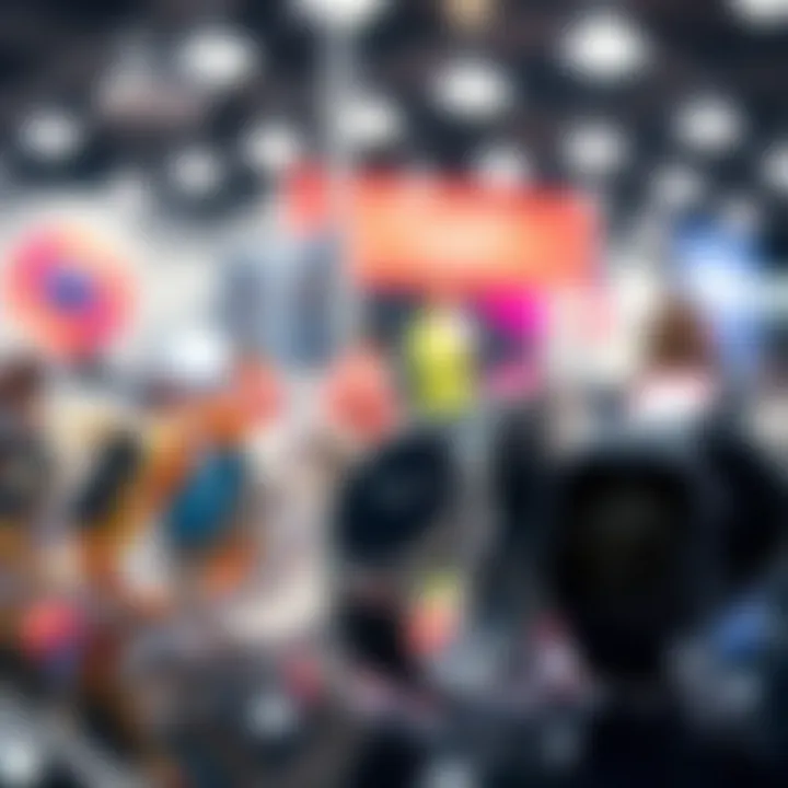 Diverse Smart Watch Brands Variety of smart watches on display highlighting brand diversity