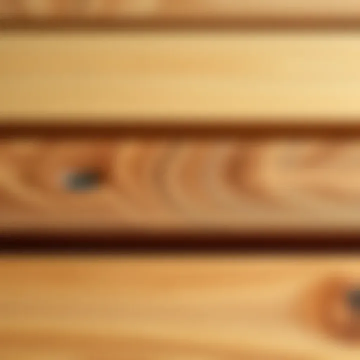 Material Selection for Stunning Wood Risers Close-up of wood grains highlighting material choices for risers