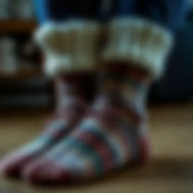 Care instructions for maintaining wool socks