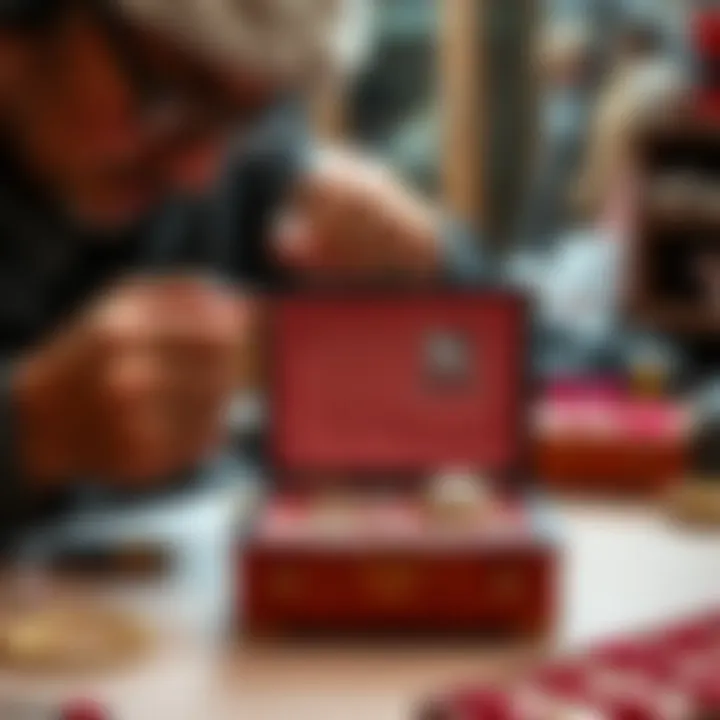 Artisan Craftsmanship Behind the Jewelry Box Artisan crafting process of the Hello Kitty jewelry box emphasizing quality and craftsmanship.