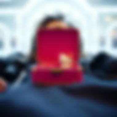 Hello Kitty Jewelry Box in Contemporary Fashion A contemporary fashion setting featuring the Hello Kitty jewelry box as a stylish accessory.