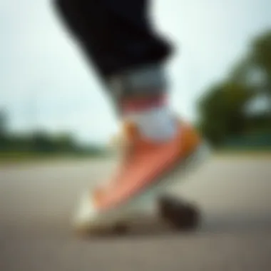 The Journey of Canvas Shoes in Skating Historical evolution of canvas shoes illustrated through a series of vintage to modern styles