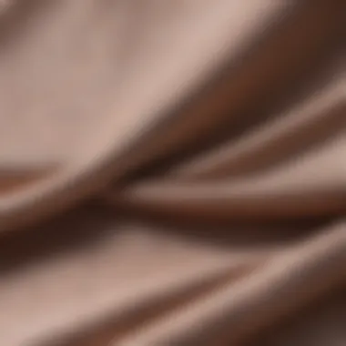 Close-up of luxurious fabric texture for a t-shirt