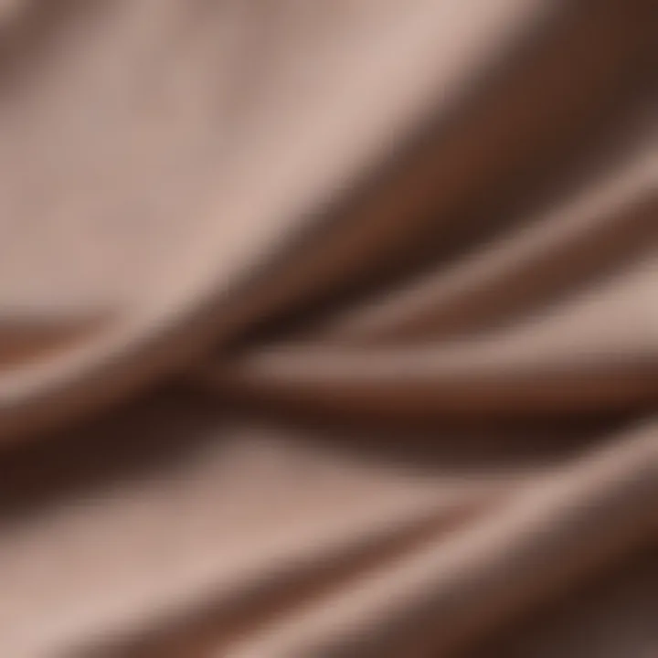 Close-up of luxurious fabric texture for a t-shirt