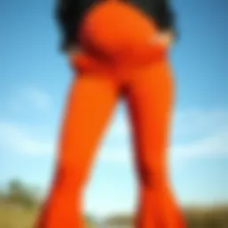 Stylish maternity flare yoga pants showcasing comfort and versatility.