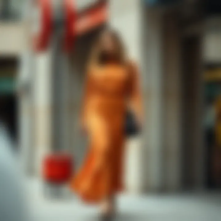 Chic Combinations: Styling Maxi Skirts Effortlessly Stylish outfit combining a maxi skirt with a chic top