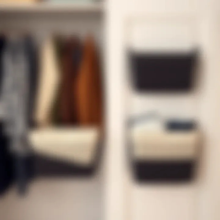 Maintenance Tips for Organizers Maintenance tips illustrated for over-the-door organizers