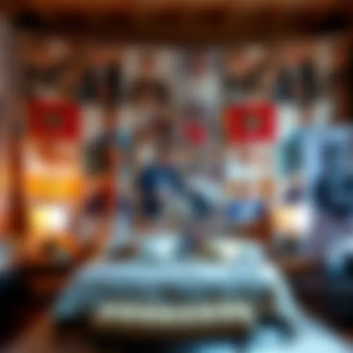 Modern trends in customization of photo collage tapestries