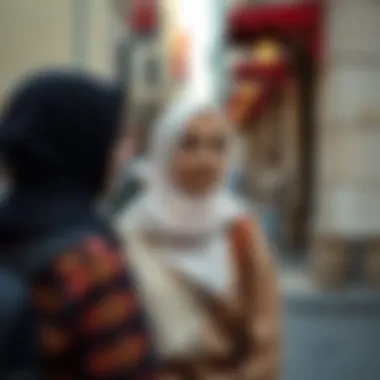 Contemporary adaptations of Muslim attire in urban settings