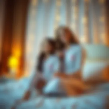 Stylish designs of mommy and me sleepwear