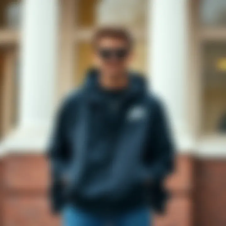 Nike jacket styled with casual outfits for versatile occasions