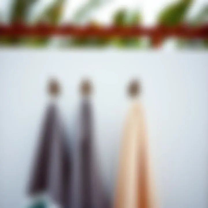 Optimal Towel Hook Placement Proper placement of towel hooks around a pool area