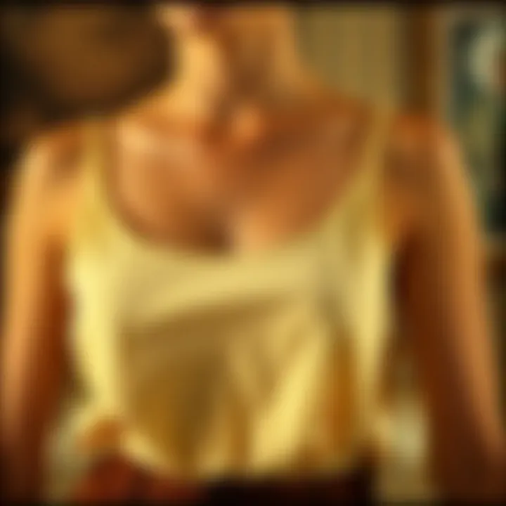 Historical Evolution of the Cami Historical illustration showcasing the evolution of camisoles