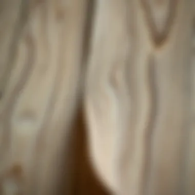 Seamless Application of Wood Grain Contact Paper Close-up of peel and stick wood grain contact paper application