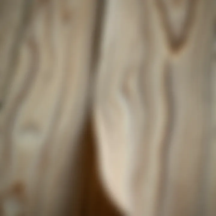 Seamless Application of Wood Grain Contact Paper Close-up of peel and stick wood grain contact paper application
