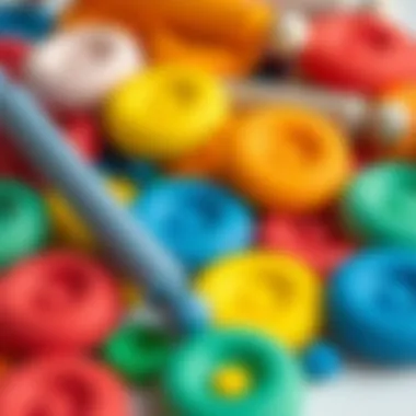 Versatile Colors for Creative Fashion Projects Assorted colors of polymer clay showcasing versatility in crafting