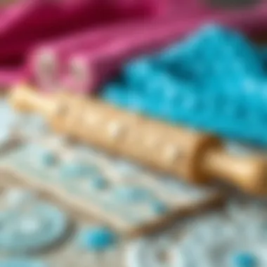 Creating Unique Patterns with Rolling Pins Unique patterns created with a polymer clay rolling pin