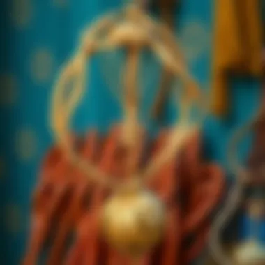 Artisanal crafts utilizing rattail string in innovative designs