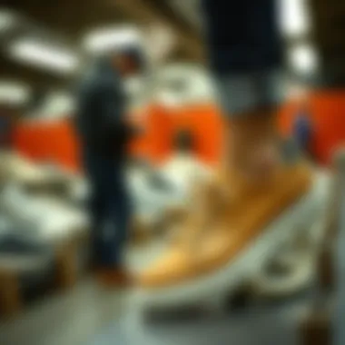 Visual representation of sustainability measures in Renben shoes production