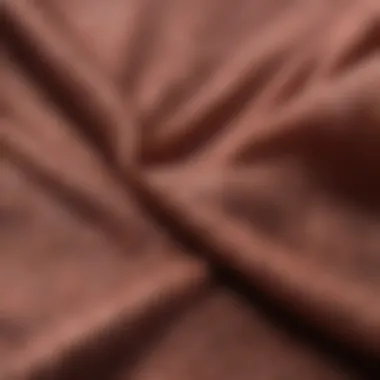 Close-up of fabric texture highlighting quality and comfort.