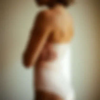 Silhouette of Seamless Strapless Bodysuit Elegant seamless strapless bodysuit showcasing its silhouette