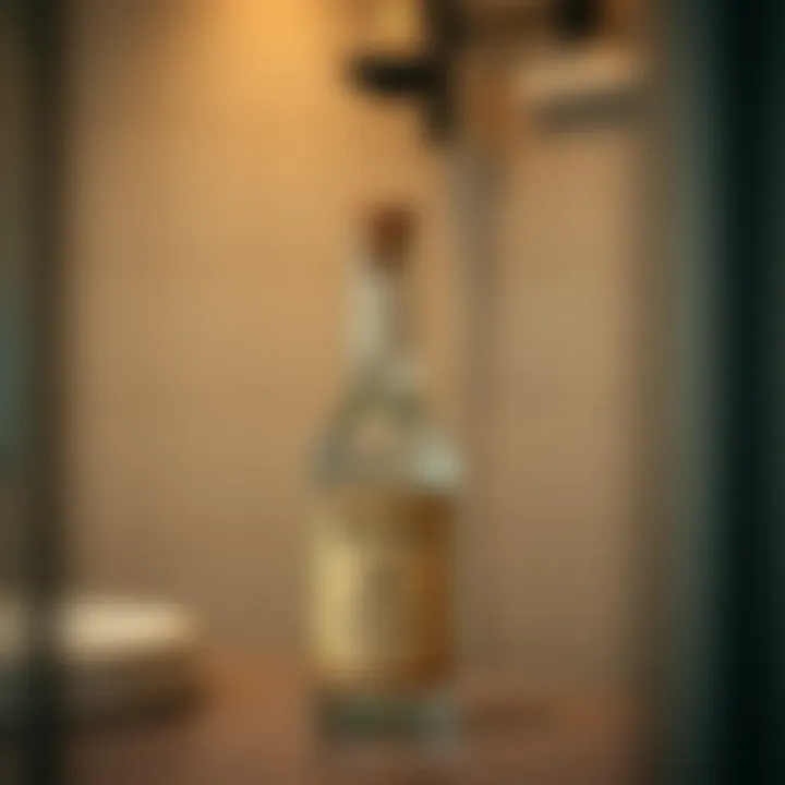 Notable Shower Bottles with Labels: A Focus on Organization and Style