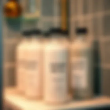 Shower Bottles with Labels: A Focus on Organization and Style Summary