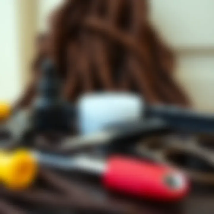 Maintenance tools for dread extensions.