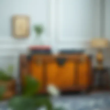 Vintage Decorative Chest for Stylish Storage Vintage decorative chest used for stylish home organization