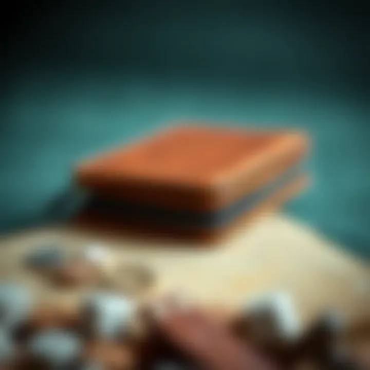 Sustainable Wallet: Fashion Meets Responsibility Compact wallet with eco-friendly materials