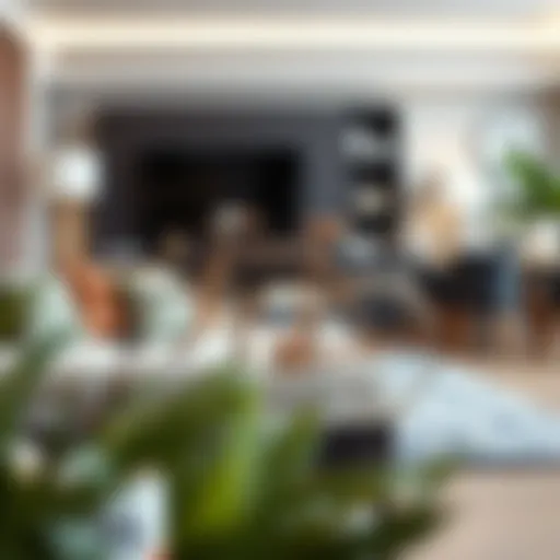 Elegant tabletop bicycle decor piece enhancing a modern living space