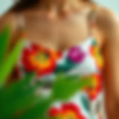 Camisole featuring a vibrant print and soft fabric