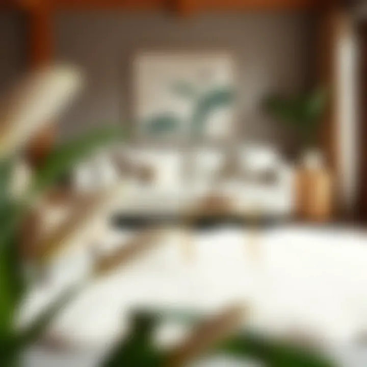 Sustainable decor featuring ethically sourced rabbit fur rug