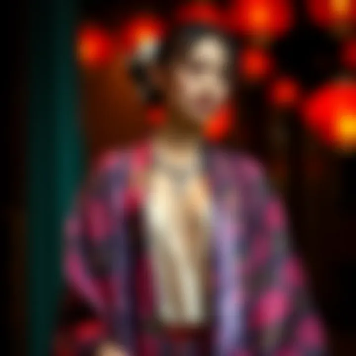 Notable The Allure of the Glitter Kimono: A Contemporary Exploration of Style