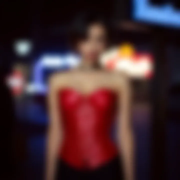 Notable The Allure of the Red Bustier Corset Top: Fashion's Timeless Statement