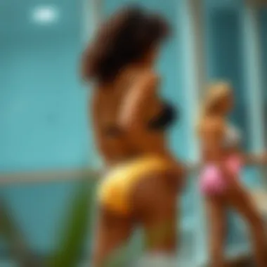 Diverse range of sizes and styles in hip and butt shapers