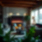 A cozy living room adorned with movie themed throw blankets