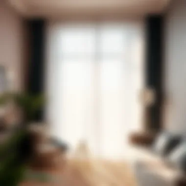 Diverse Styles of Short Sheer Curtains Diverse styles of short sheer curtains displayed in a chic setting
