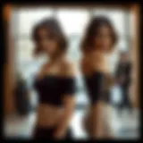 Stylish upper arm shapewear showcasing modern design