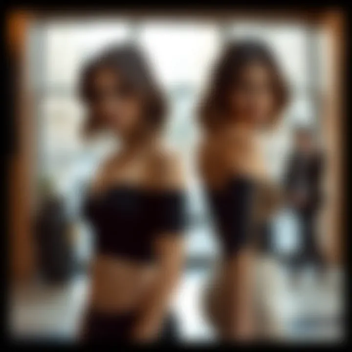 Stylish upper arm shapewear showcasing modern design