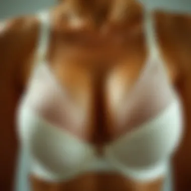 Soft and comfortable materials used in wirefree bras.