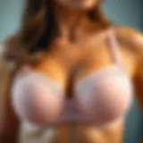 Elegant design of a wirefree front closure bra showcasing versatility.