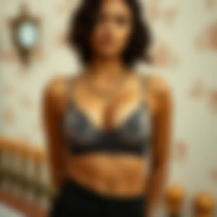 Artistic representation of the cultural impact of the double V cami