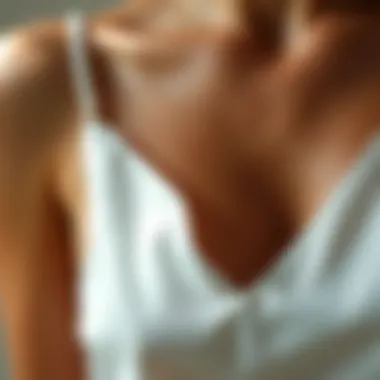 Close-up of fabric textures emphasizing sustainability in fashion