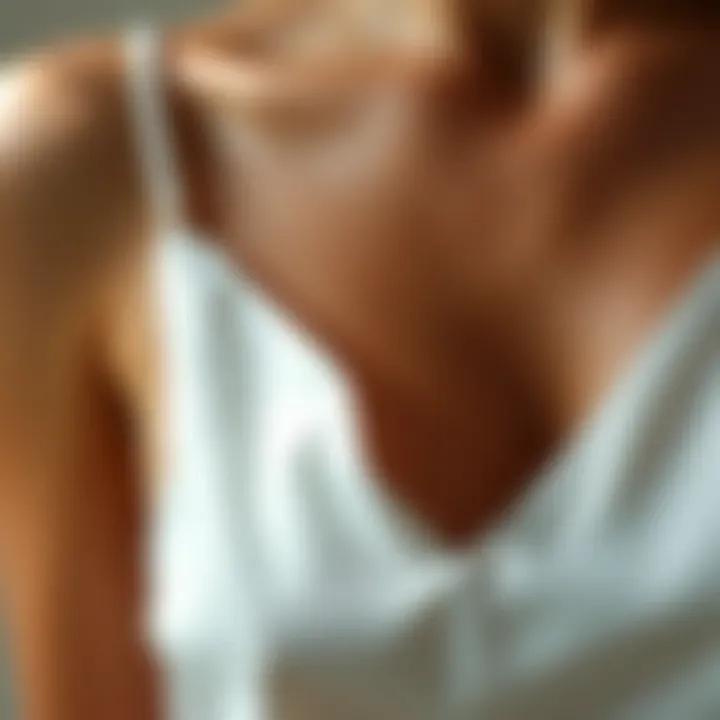 Close-up of fabric textures emphasizing sustainability in fashion