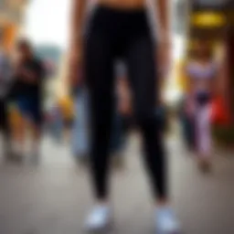 Historical evolution of yoga pants over decades